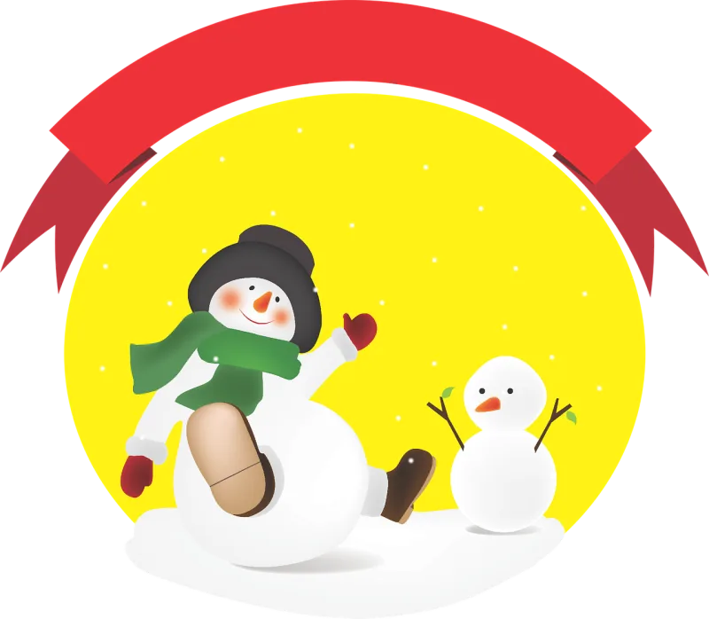Snow Winter Snowman Stickdatei – Weihnachten