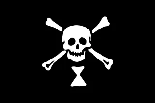 Flag Pirate Jolly roger Stickdatei