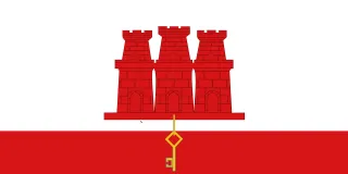 Flag Gibraltar Banner Stickdatei