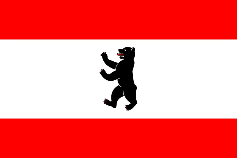 Flag Berlin Capital Stickdatei – Tiere