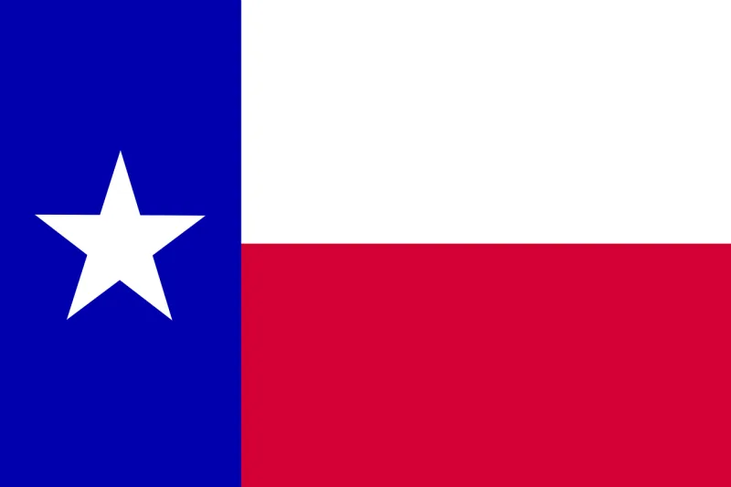 Flag Texas State flag Stickdatei – Natur