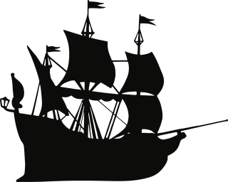 Boat Galleon Ship Stickdatei