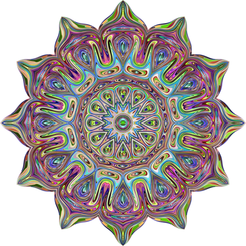 Mandala Decorative Ornamental Stickdatei – Kinder