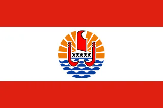 Flag Polynesia French Stickdatei