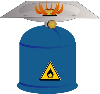 Burner Gas Camping Stickdatei