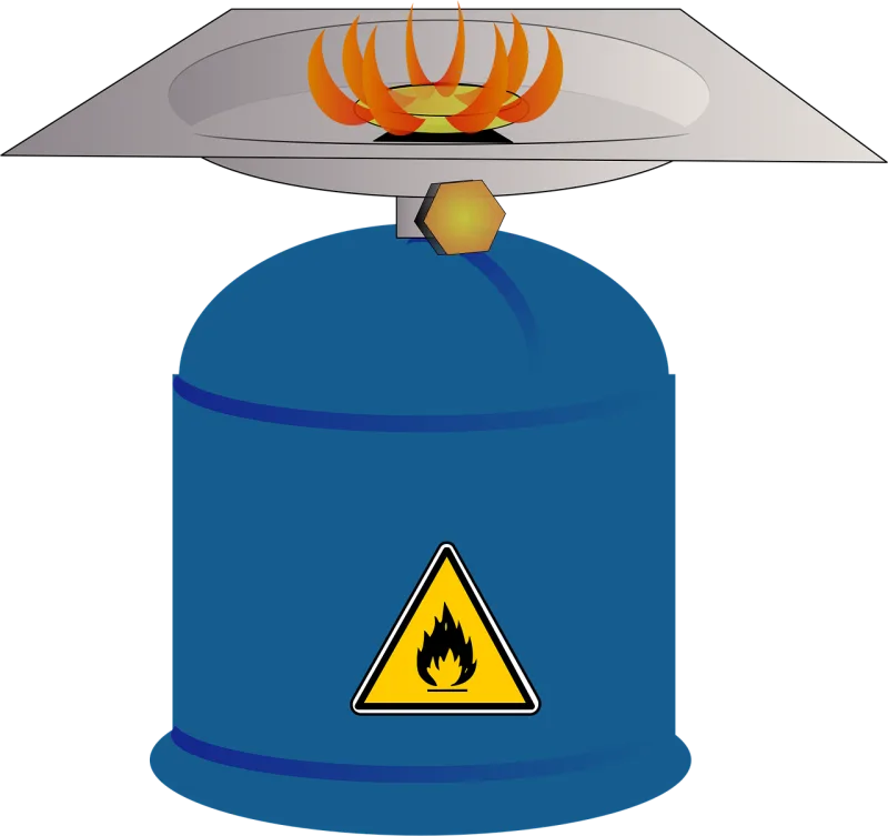 Burner Gas Camping Stickdatei – Fahrzeuge