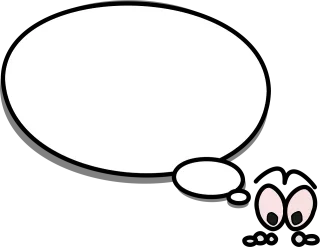 Thought Text Speech Stickdatei