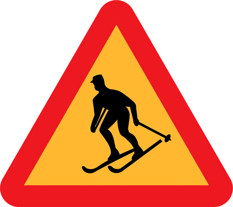 Ski Signs Symbols Stickdatei – Sport