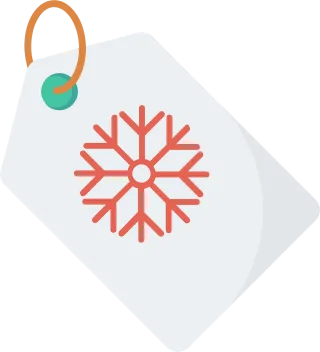 Discount Label Price Stickdatei – Weihnachten