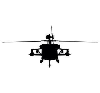 Helicopter Fighter Plane Stickdatei