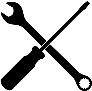 Tool Logo Screwdriver Stickdatei