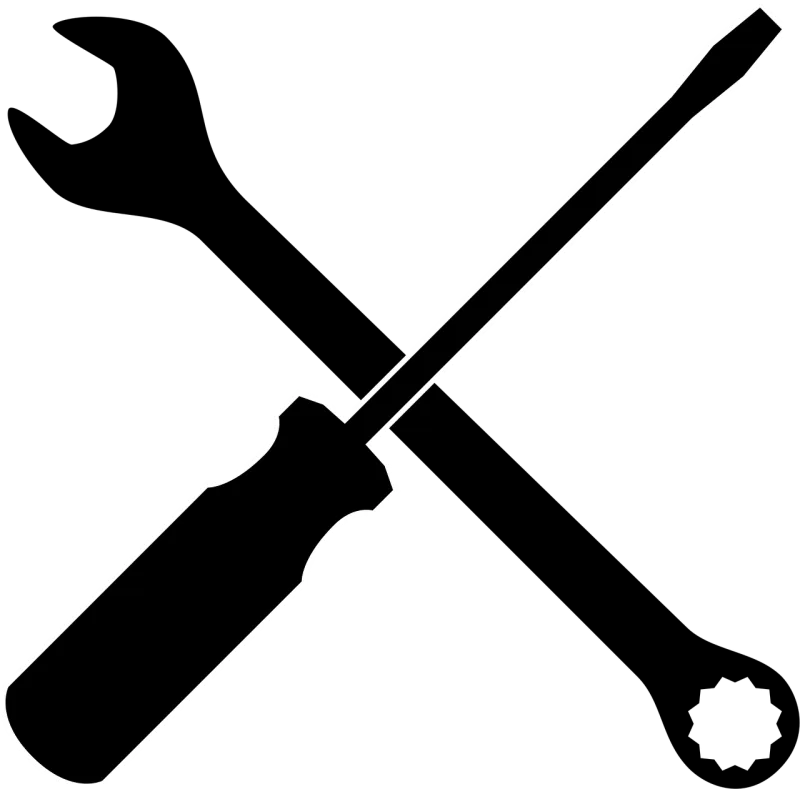Tool Logo Screwdriver Stickdatei – Sport