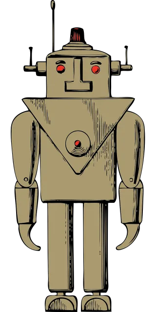 Robot Electronic Machine Stickdatei