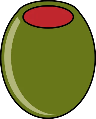 Olive Green Mediterranean Stickdatei – Essen & Trinken