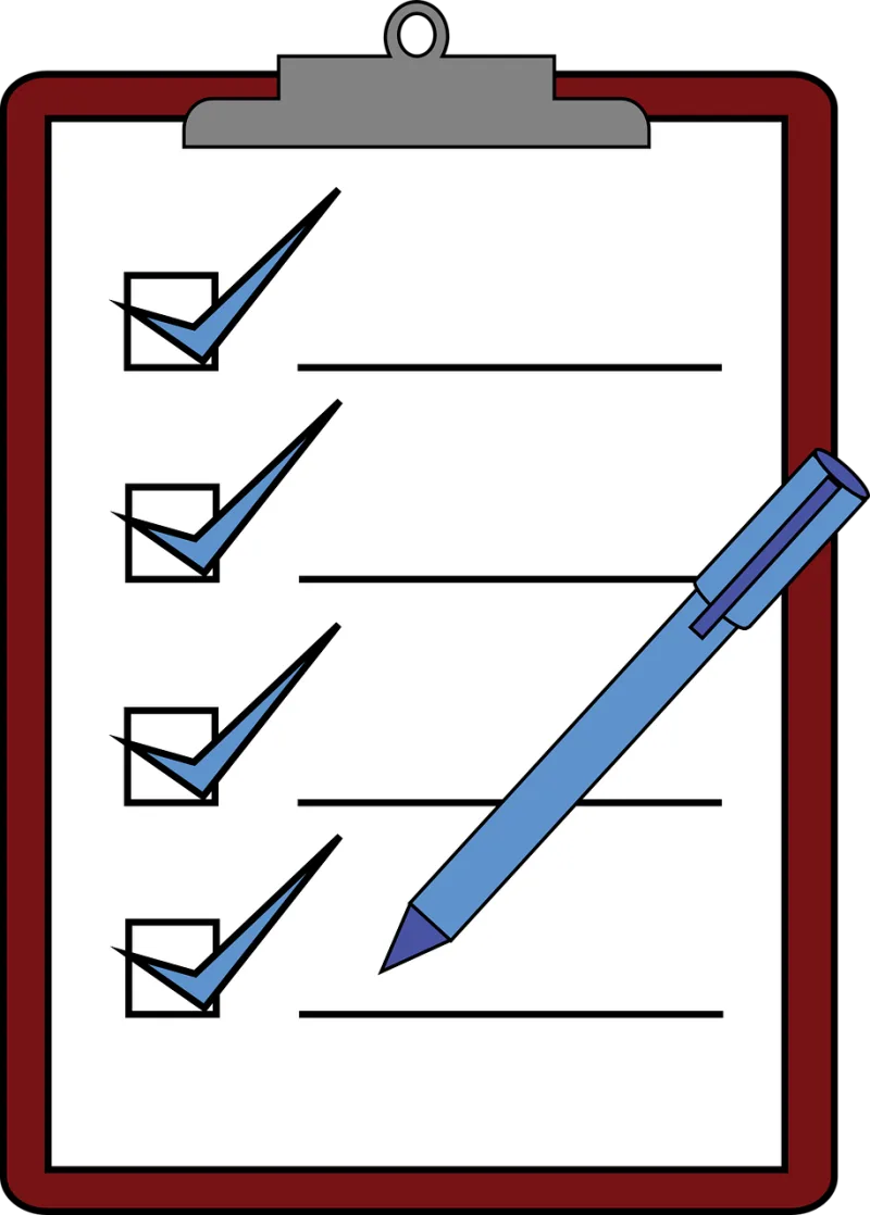 Clipboard Student Writing Stickdatei – Musik