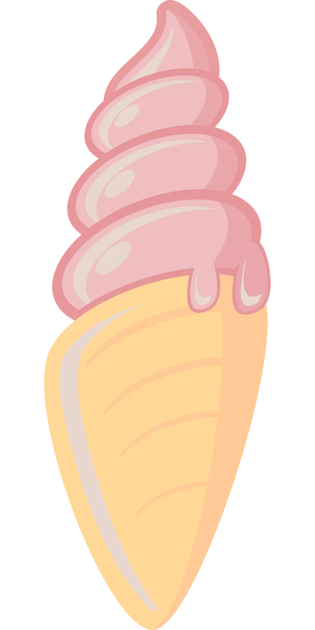 Ice cream Ice cream cone Dessert Stickdatei – Essen & Trinken
