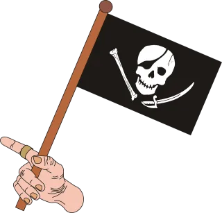 Graphics Pirate Skull Stickdatei