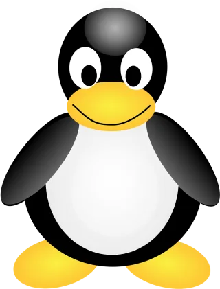 Linux Penguin Tux Stickdatei