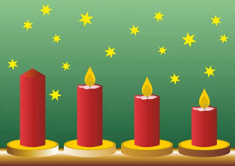 Advent Third advent Advent season Stickdatei – Weihnachten
