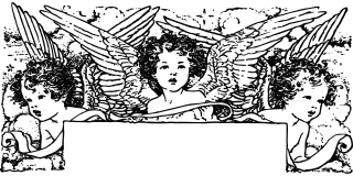 Angel Christmas Religious Stickdatei