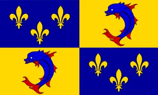 Dauphine Coat of arms Historical Stickdatei