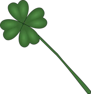 Four-leaf clover Plant Luck Stickdatei