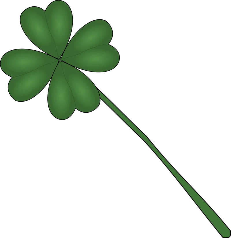 Four-leaf clover Plant Luck Stickdatei – Natur