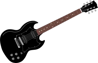Guitar Electric Musical Stickdatei