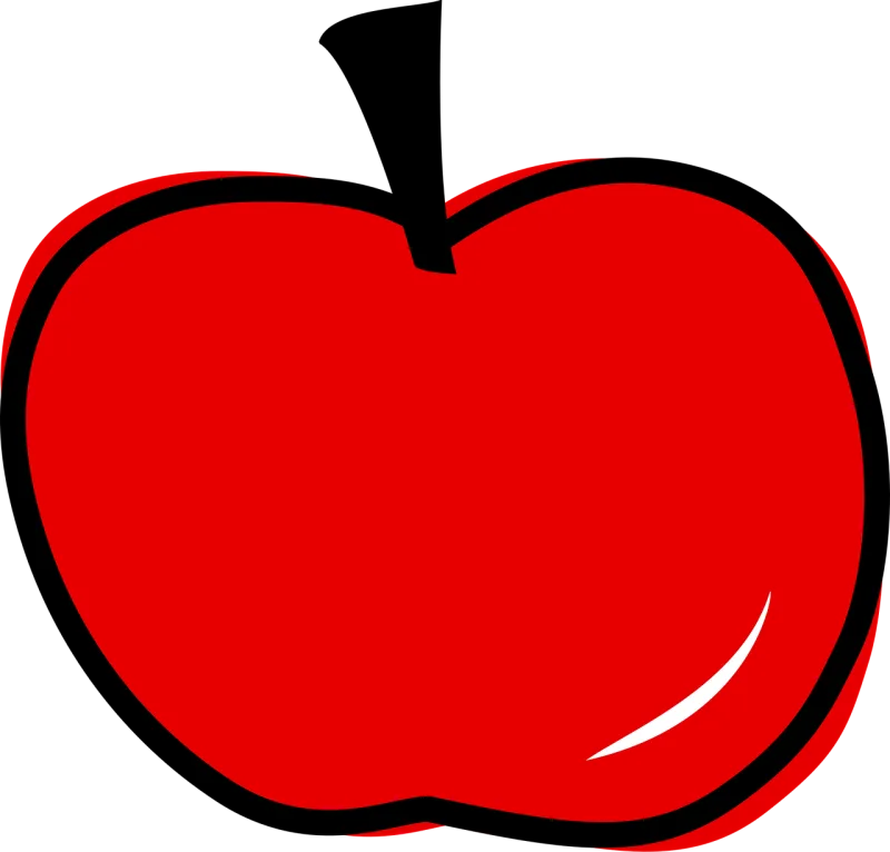 Apple Red Fruit Stickdatei – Essen & Trinken