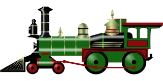 Steam Engine Train Stickdatei