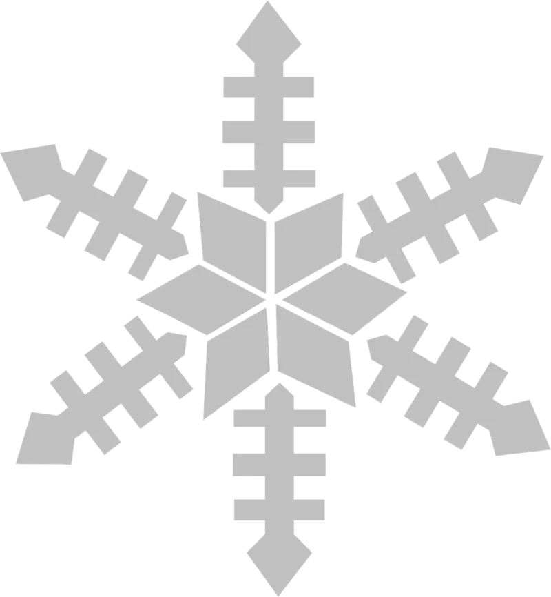 Flake Ice Grey Stickdatei – Weihnachten