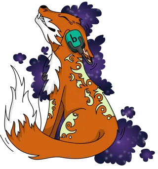 Fox Comic Music Stickdatei