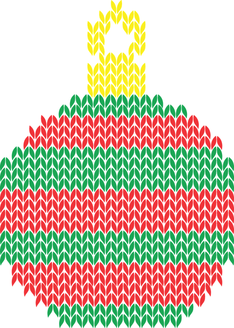 Knit Ornament Christmas Stickdatei – Weihnachten