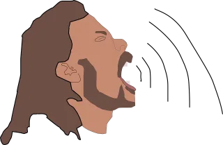 Singer Singing Audio Stickdatei