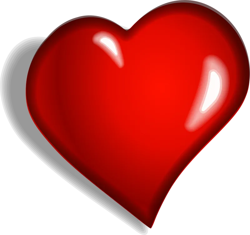 Heart Red Emotional Stickdatei – Herzen & Liebe