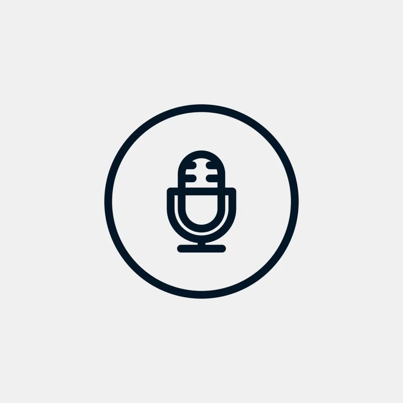 Microphone Icon Player Stickdatei – Musik