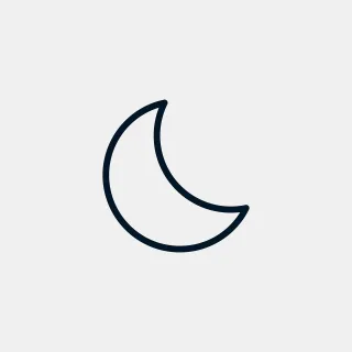 Moon Night sky Icon Stickdatei