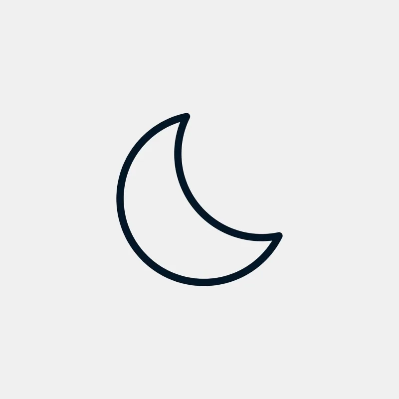 Moon Night sky Icon Stickdatei – Natur