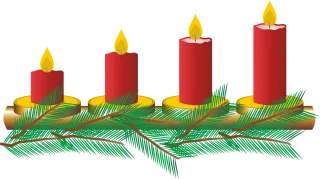 Advent Fourth advent Advent season Stickdatei