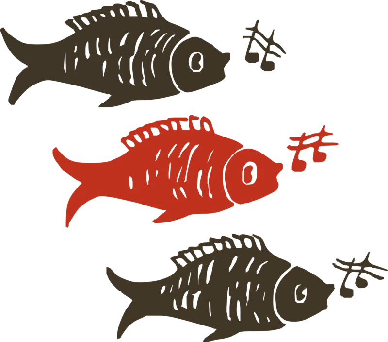 Fish Nature Animals Stickdatei – Tiere