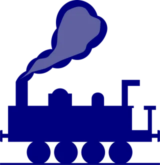 Train Locomotive Transportation Stickdatei