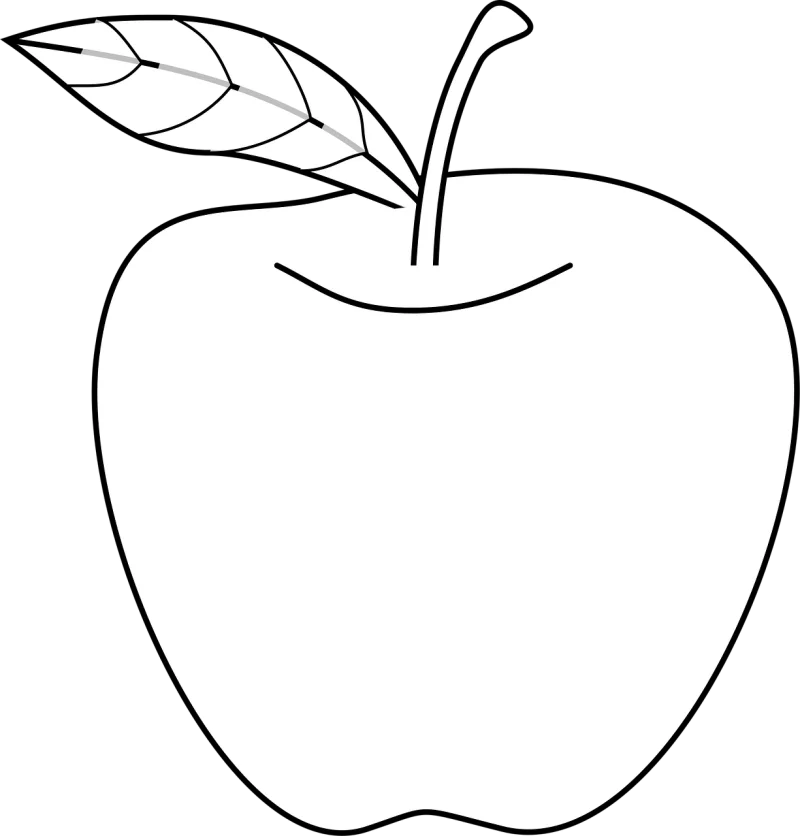 Apple Food Fruit Stickdatei – Essen & Trinken