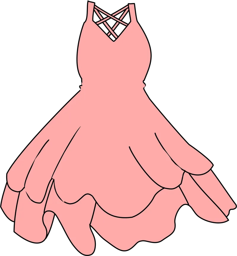 Prom dress Dress Prom Stickdatei – Kinder