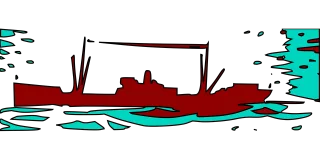 Military ship Vessel Nature Stickdatei