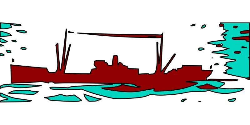 Military ship Vessel Nature Stickdatei – Fahrzeuge