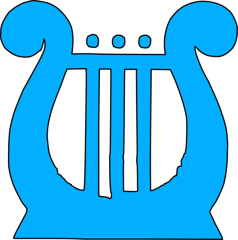 Harp Music Musical Stickdatei – Musik