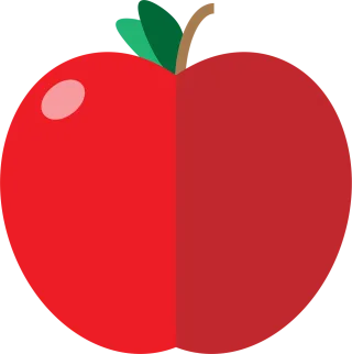 Apple Fruit Fresh Stickdatei