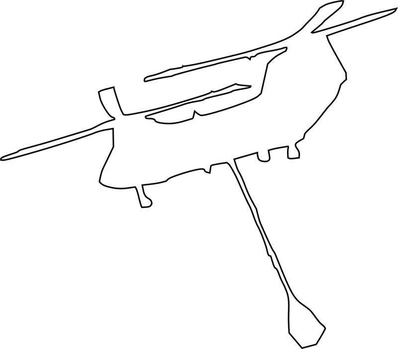 Chinook Army Helicopter Stickdatei – Fahrzeuge