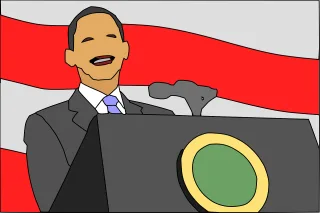 Barack hussein obama ii President Speech Stickdatei – Musik