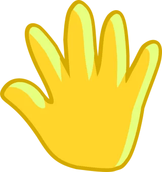 Hand Palm Stop Stickdatei